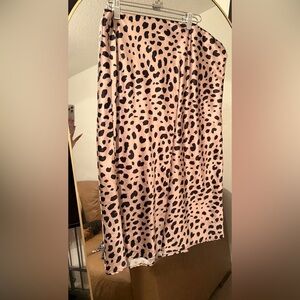 Leopard Print Women's Skirt